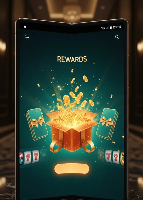 7 Reel Casino welcome bonus banner displaying a 100% match, 150 free spins, and a 20% cashback offer with slot game graphics and bonus cash imagery.